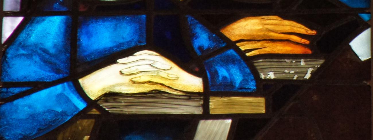 Eerste communie uit glasramen Sint Martinus Retie © Frank De Ceulaer