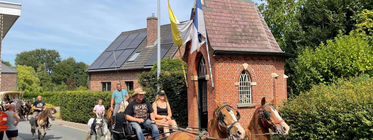 Paardenommegang Mere 14 augustus 2022 