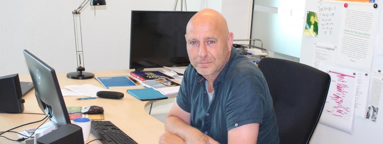 “Het christelijke geloof zet mij aan tot verbinding en een wereldwijde blik”,  zegt Nederlands Dagblad-hoofdredacteur Sjirk Kuijper. © kk