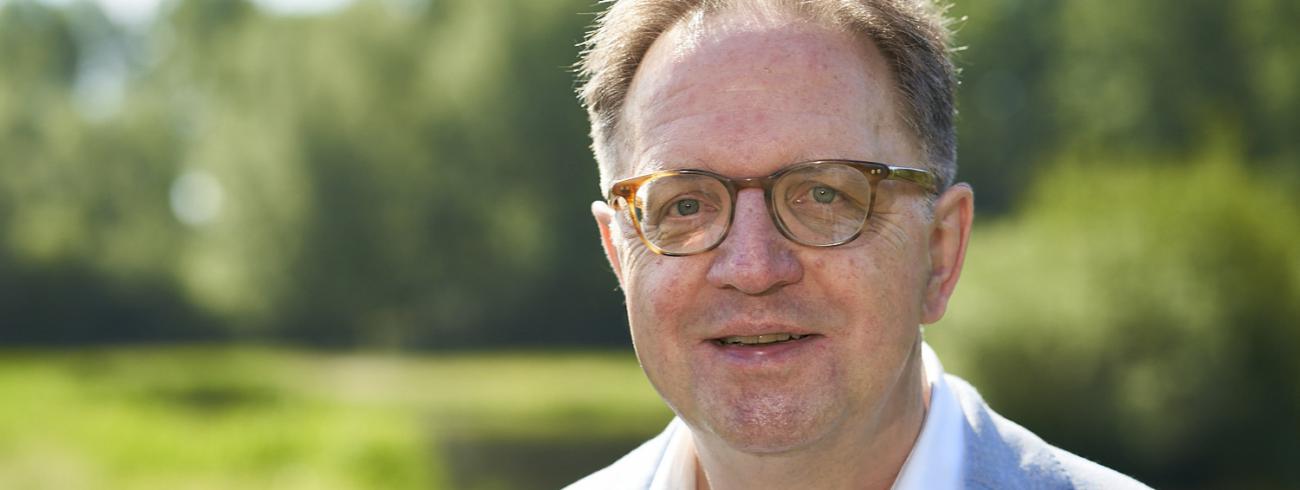 Hij beseft dat het pretentieus kan klinken, maar toch behoort het volgens Simon Evers bij de roeping tot het religieuze leven  om het evangelie en het Rijk Gods al wat zichtbaar te maken. © Mathijs van der Vinne