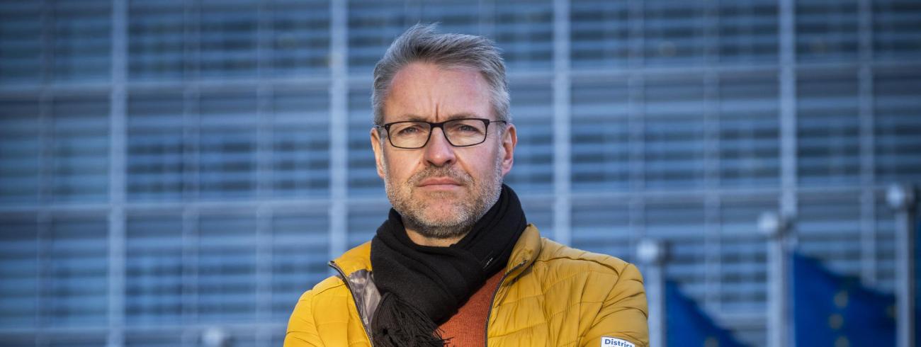 “Je kan geen  solidariteit inroepen wanneer het goed uitkomt en op het moment dat de migratiecrisis elders voor problemen zorgt, niet thuis geven”, zegt Steven Van Hecke over de houding van Polen en Hongarije.  © Dieter Telemans
