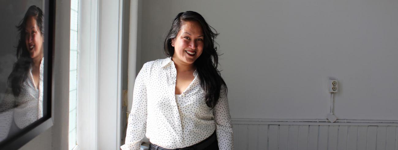 “Succesverhalen van jongeren die door de maatschappij waren opgegeven, tonen dat er maar één persoon hoeft te zijn die om je geeft,  die met je praat en je een nieuwe weg wijst, om je leven volledig te veranderen”, stelt Vanessa Umboh. © kk