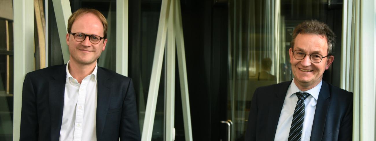 Patrick Loobuyck  & Lieven Boeve. © Maïtrise