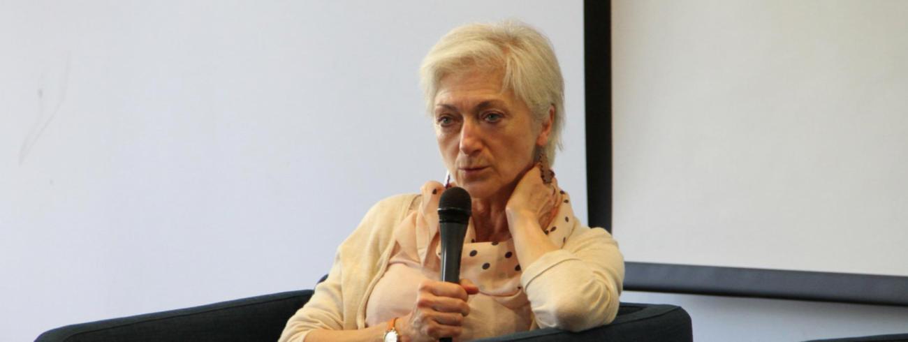 Sylvie Germain noemt terugplooien op identitaire waarheden dodelijk.  © rr
