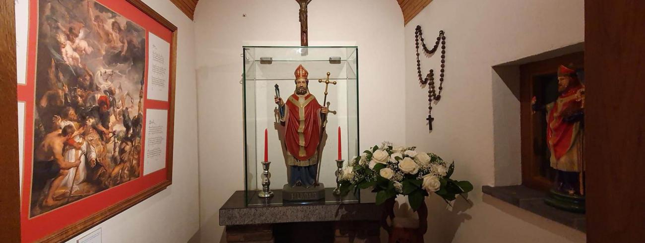 inwijding St Livinuskapel te Aaigem 