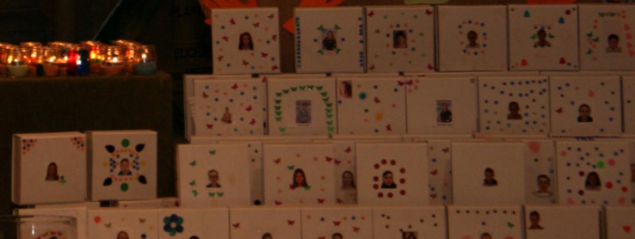 herinneringsdoos voor onze vormelingen © Federatie Krekedal Kortemark