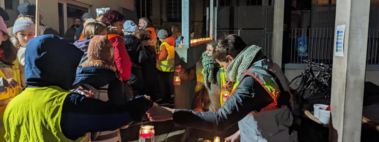 'Volg het licht!' 