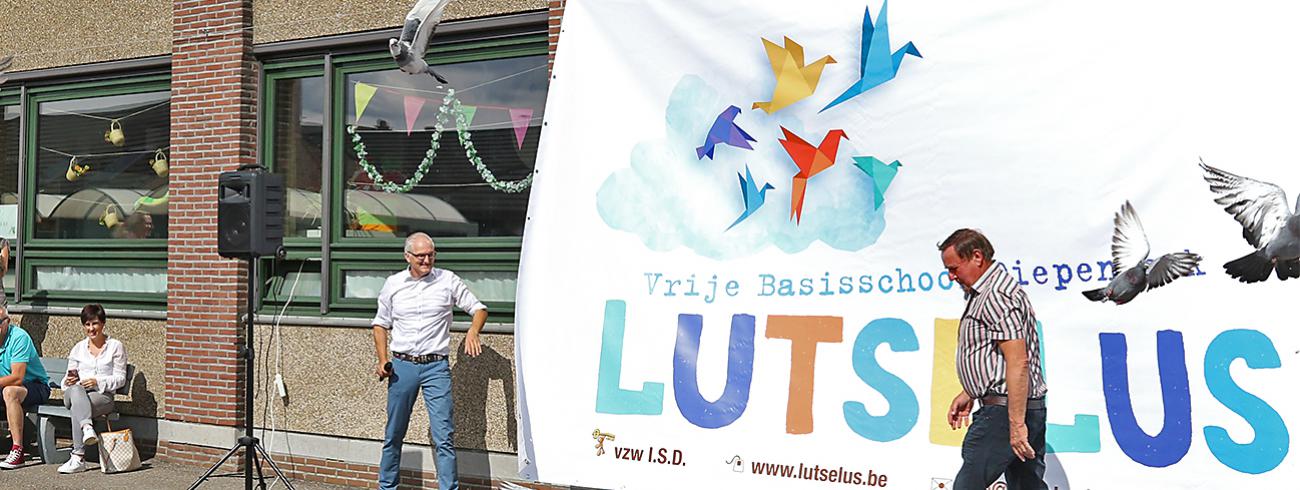 Basisschool Lutselus onthult nieuw logo 