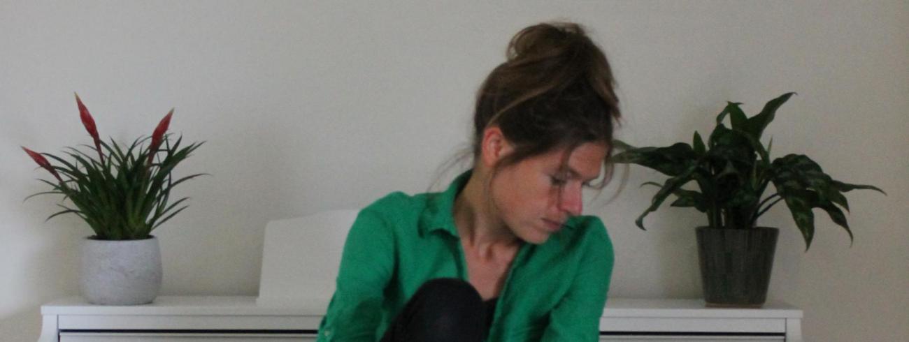 “Elke atleet heeft een individueel verhaal waarvan kwetsbaarheid en feilbaarheid  ongetwijfeld deel uitmaken”, zegt Hanna Vandenbussche. © Pieter Desmet