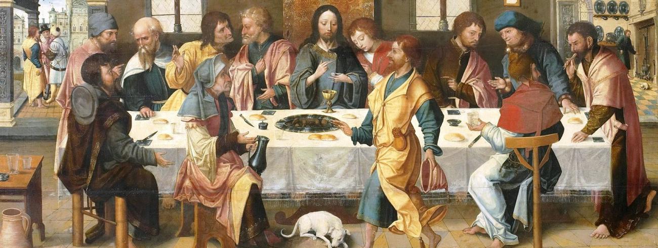 'Het Laatste Avondmaal' in de Sint-Kwintenskerk te Leuven © Pastorale zone Leuven aan de Dijle