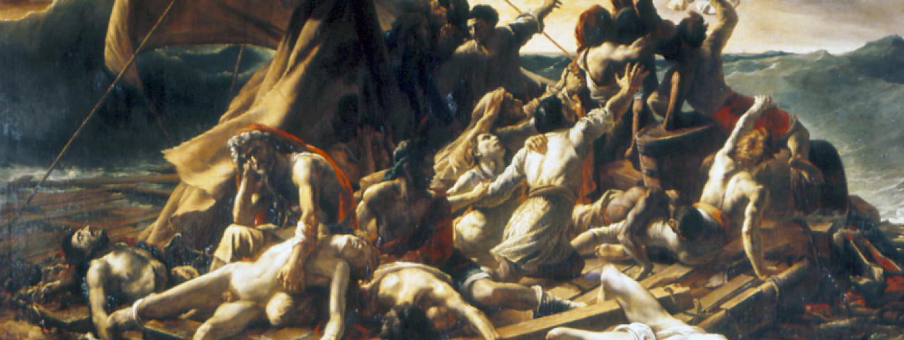 Het vlot van Medusa. © Wikimedia