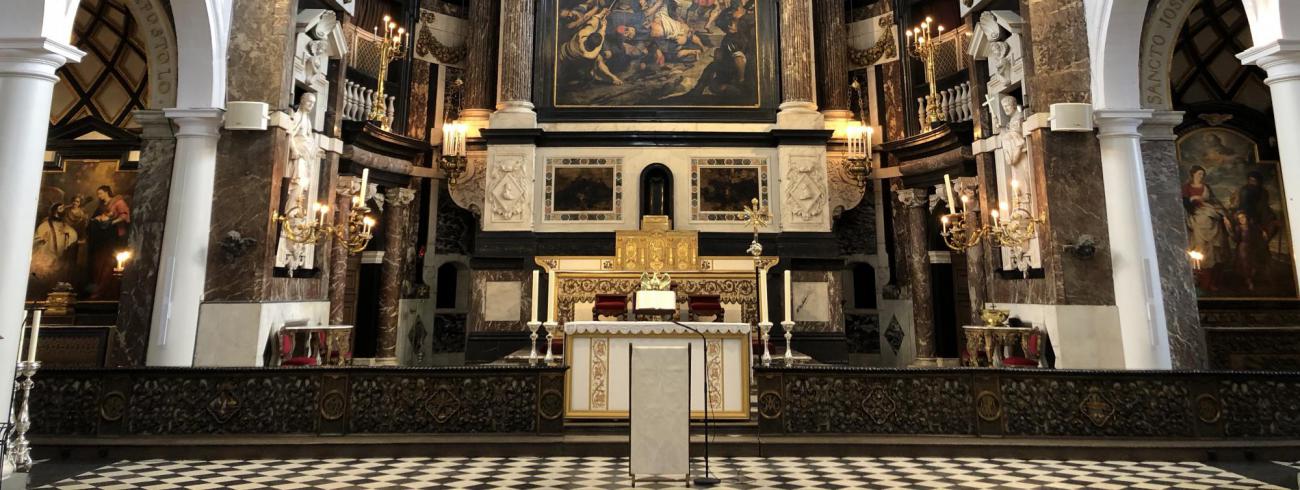 Interieur van de Sint-Carolus Borromeuskerk te Antwerpen © Kerkfabriek van Sint-Carolus Borromeus te Antwerpen