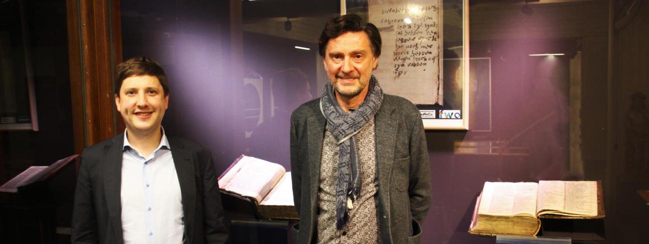 Bert Tops en Wim François. © Matthias Ausloos