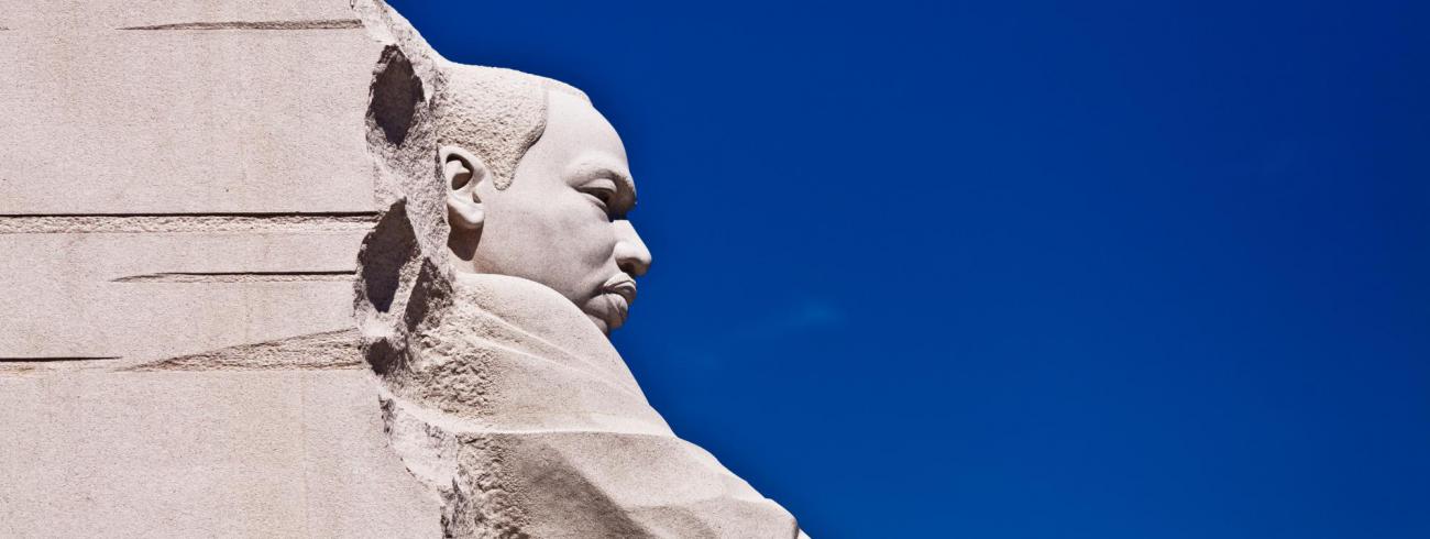 Het Martin Luther King Jr. Memorial in Washington DC.   © RR