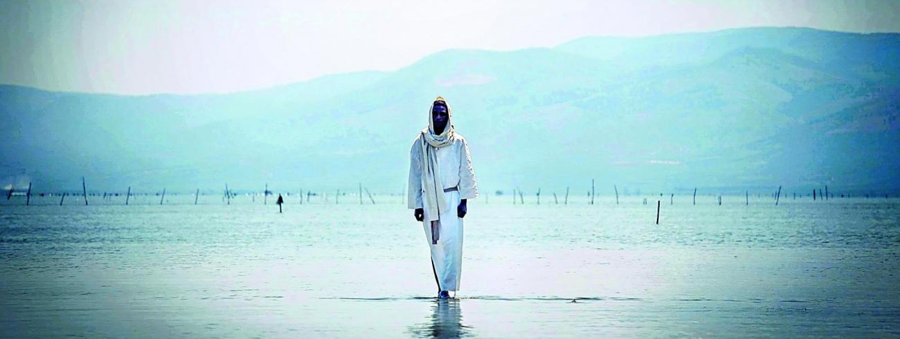 De hoofdrol in The New Gospel wordt gespeeld door Ivan Sagnet, een vluchteling en activist voor een ngo  die zich inzet voor rechtvaardige tomatenproductie en -handel. ©  Thomas Eirich-Schneider