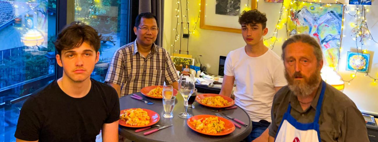 Café Emmaüs met Jules en Emile © Café Emmaüs