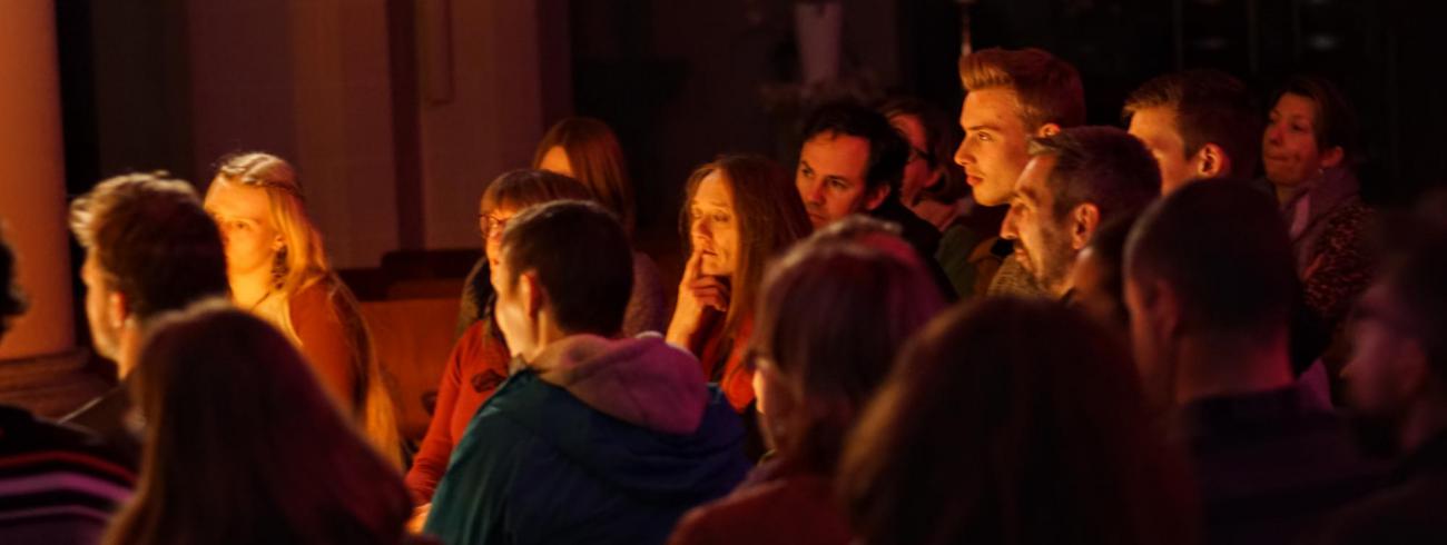 “Ik zocht een lijn die je als diaken met meer vrijheid kan trekken in het fel veranderde pastorale veld.  Daaruit is Unconditional ontsproten”, getuigt Rob Allaert.  © Wim Roegiers
