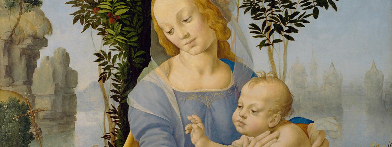 Di Credi, Madonna met Kind en Johannes. © Nelson-Atkins Museum of Art, Kansas City