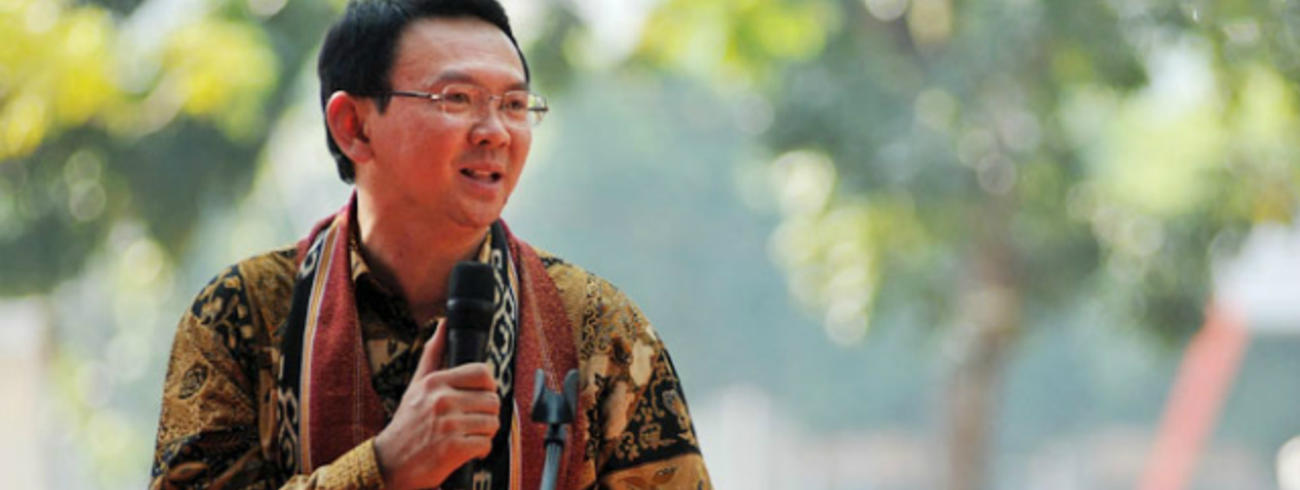 Basuki Tjahaja Purnama ('Ahok') © Beeld: flickr.com/Kabul Kavalera