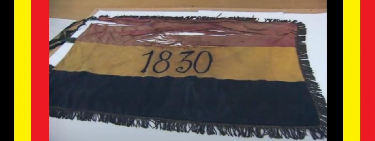 De allereerste Belgische vlag 