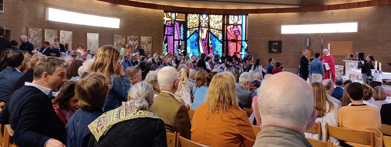 Vormselviering in Strijland © eigen foto