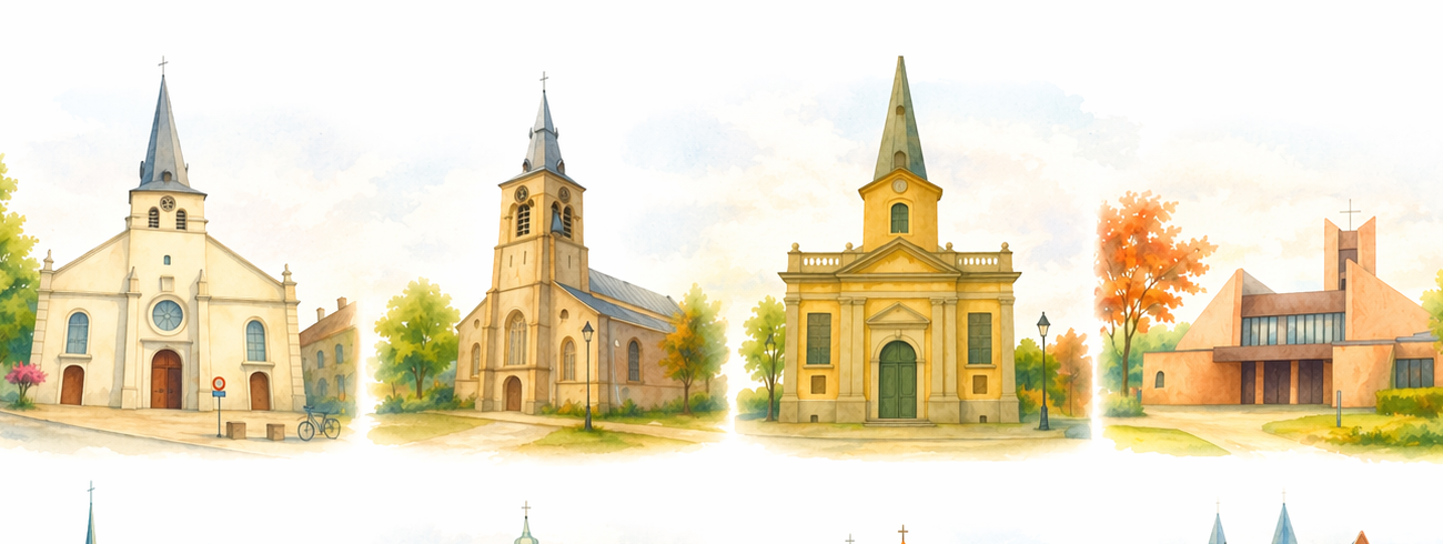 Kerken van onze parochie 