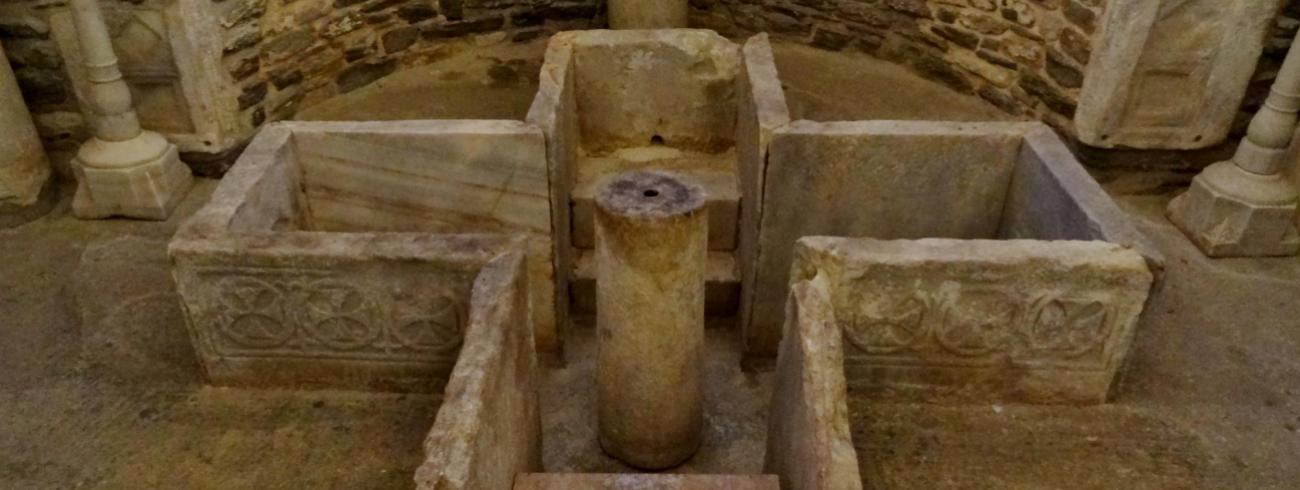 Baptisterium der Panagia Ekatontapyliani, Parikia, Paros, Griekenland © Olaf Tausch