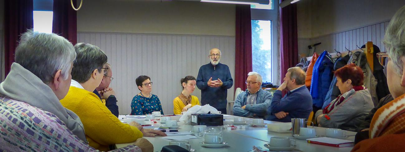 Benedictusdag met de kerkploegen van de HopParochie (Aalst) 