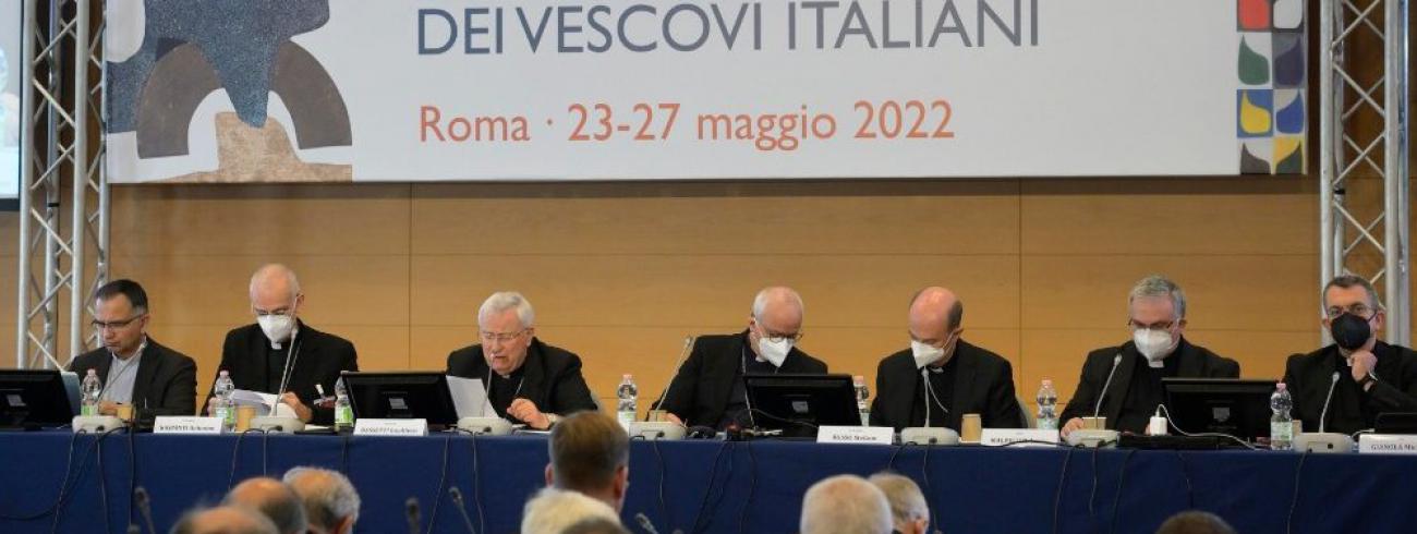 Opening van het overleg van de Italiaanse bisschoppen © Vatican Media