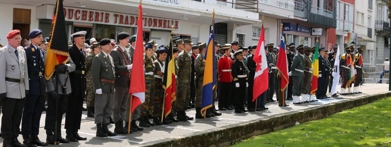 Er waren militairen uit meer dan 50 naties vertegenwoordigd © Frans legerbisdom