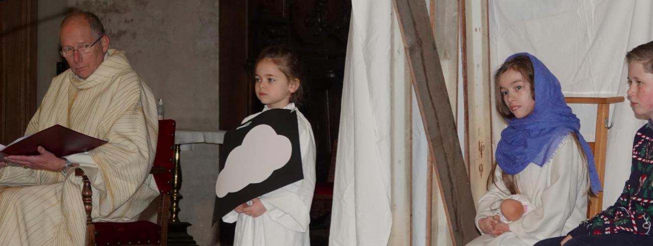 Kinderkerstviering Leuven 2022 © Pastorale zone Leuven aan de Dijle