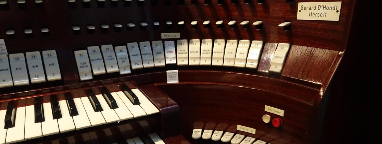 Orgel in Pius X © Mia Verbanck