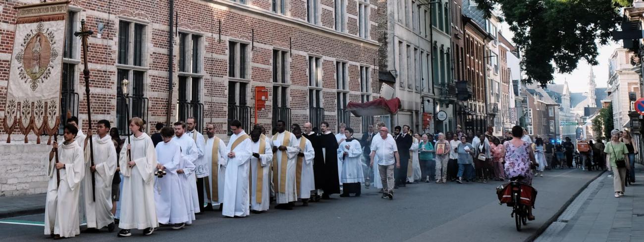 Sacramentsdag in Leuven 2025 © Pastorale zone Leuven aan de Dijle