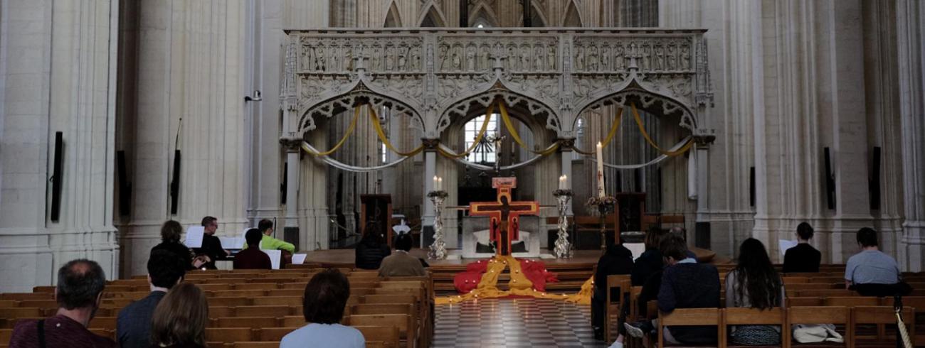 Taizégebed in de Sint-Pieterskerk © Pastorale zone Leuven aan de Dijle