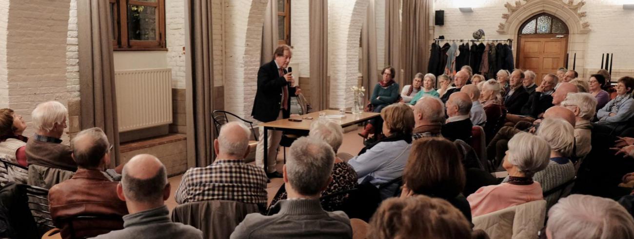 Geertuicafé. Met Rik Torfs op bezoek in het Vaticaan © Pastorale zone Leuven aan de Dijle