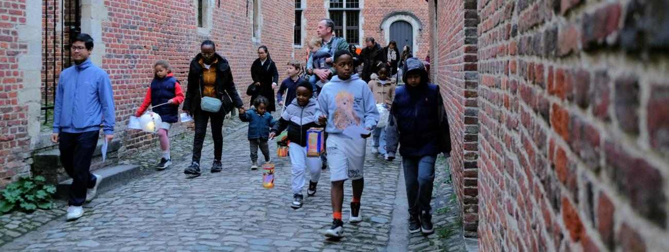 Sint-Maarten Lantaarnwandeling 2025 © Pastorale zone Leuven aan de Dijle