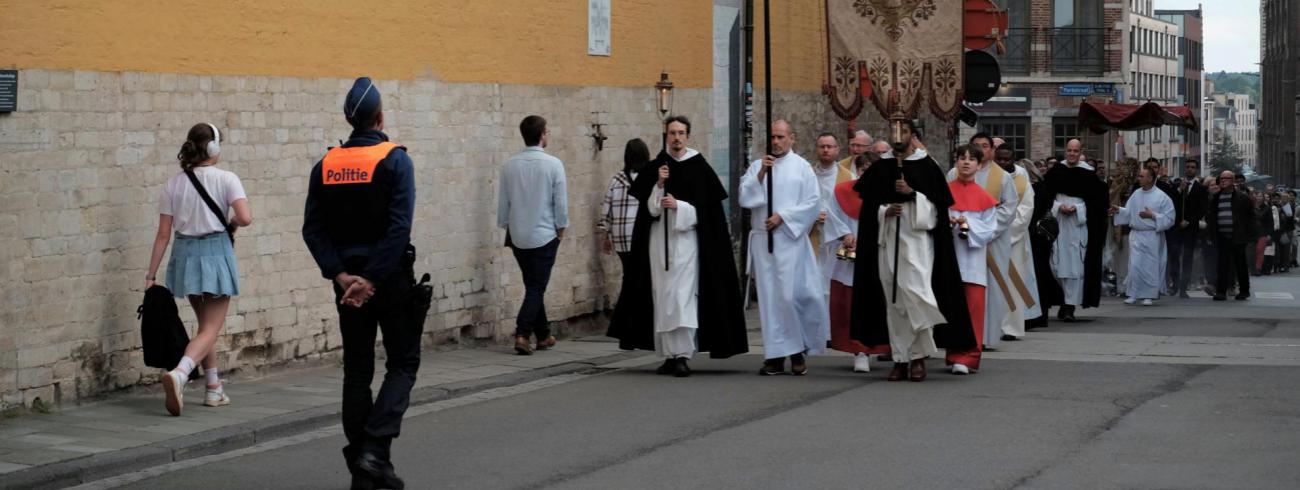 Sacramentsdag in Leuven 2024 © Pastorale zone Leuven aan de Dijle
