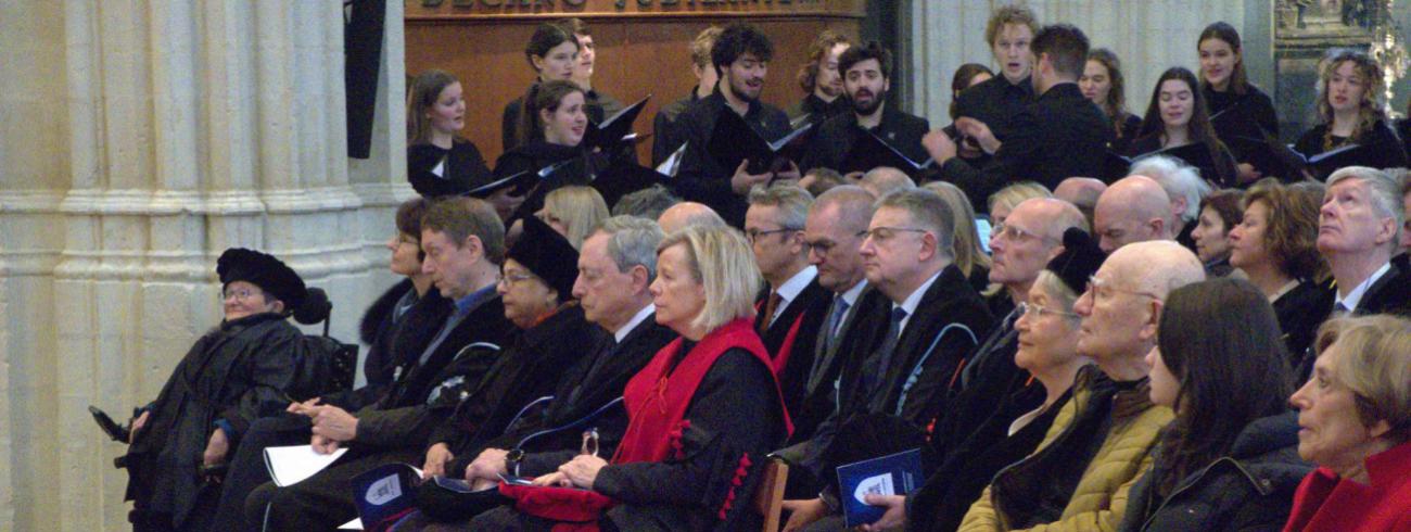 Een sfeervolle viering van het KUL Patroonsfeest © Pastorale zone Leuven aan de Dijle