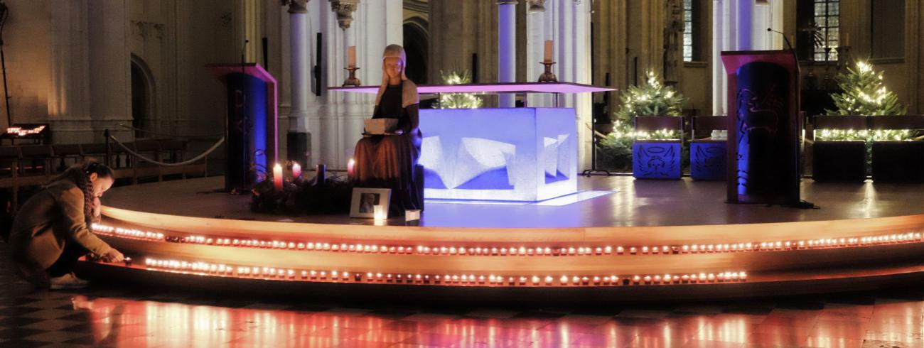 Light a Candle in de Sint-Pieterkerk © Pastorale zone Leuven aan de Dijle
