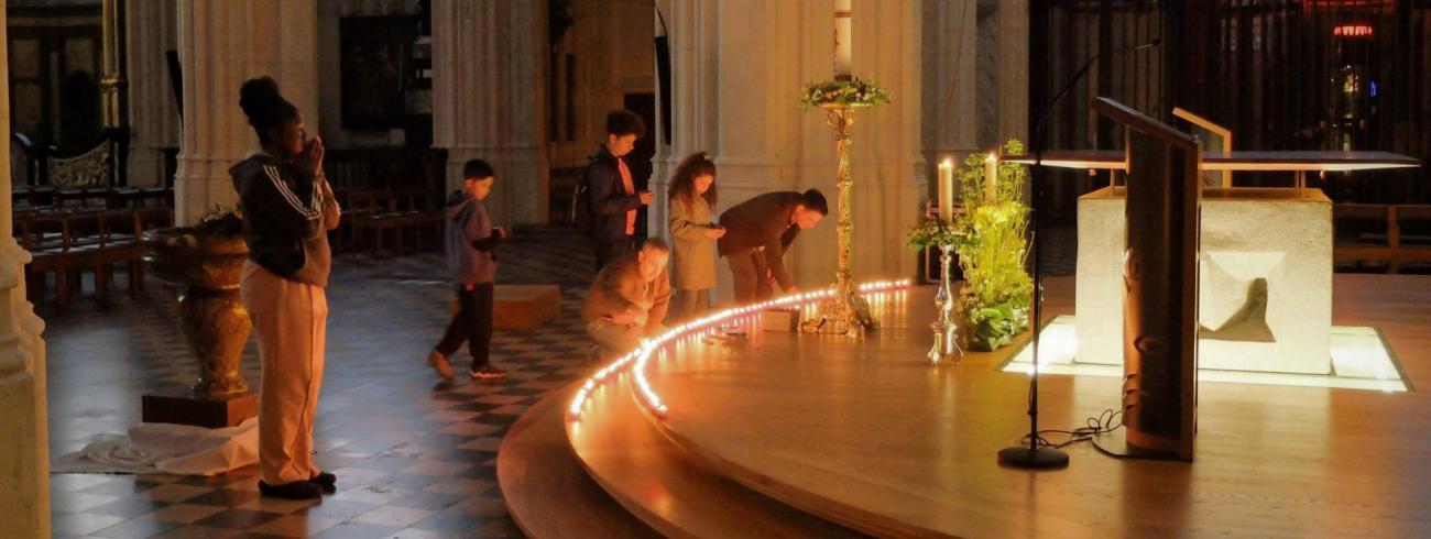 Een oase van rust en stilte in het hart van onze stad © Pastorale zone Leuven aan de Dijle