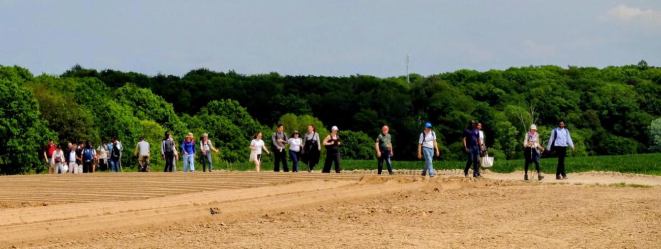 Missionair onderweg naar Basse-Wavre © Pastorale zone Leuven aan de Dijle