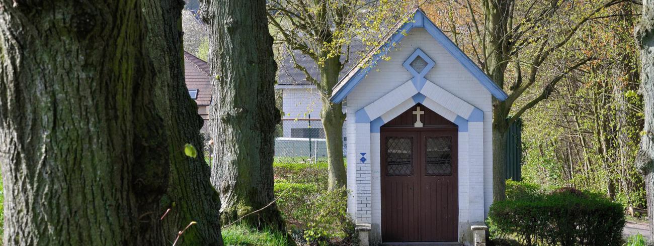 De Sint-Alenakapel op Alenaborre in Dilbeek. © WikiCommons