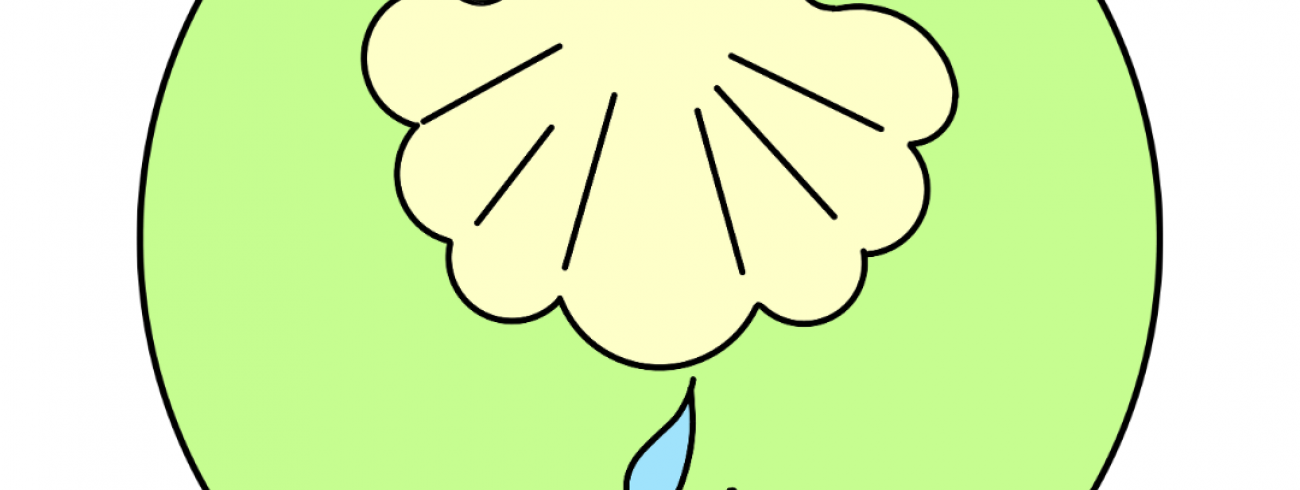 Water om op weg te gaan 