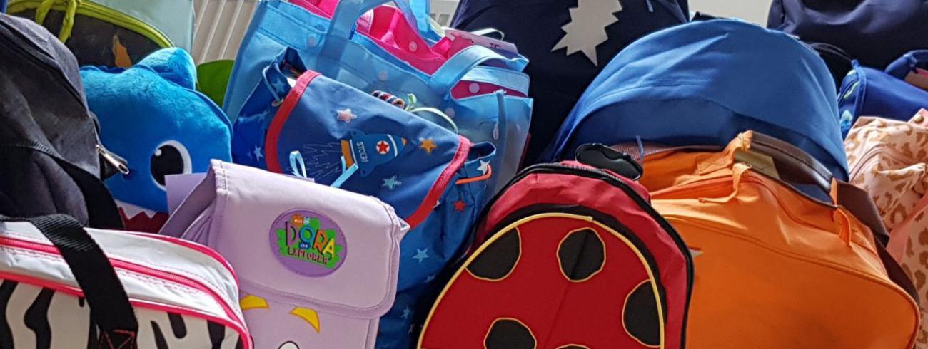 Een Rugzak Vol Dromen. Solidariteitsactie voor kinderen in Oekraïne 