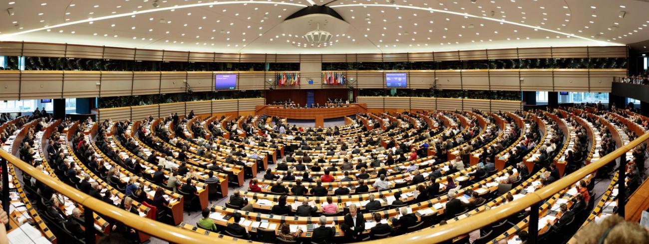 Het Europese Parlement © Persdienst EP