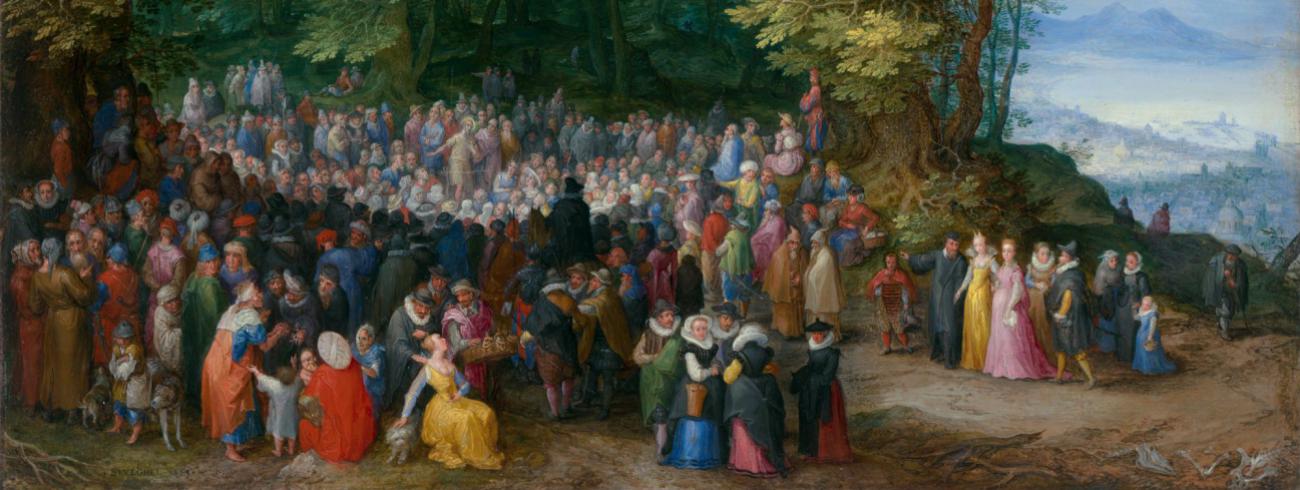 De Bergrede, Jan Brueghel de Oude, 1598 © The J. Paul Getty Museum, Los Angeles