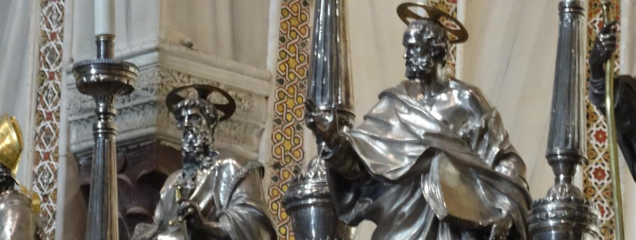 Petrus en Paulus, kathedraal Palermo © Jan Verheyen