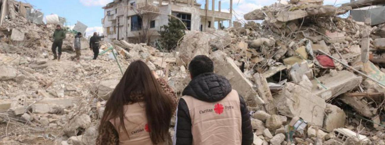 Aardbeving Turkije en Syrië 