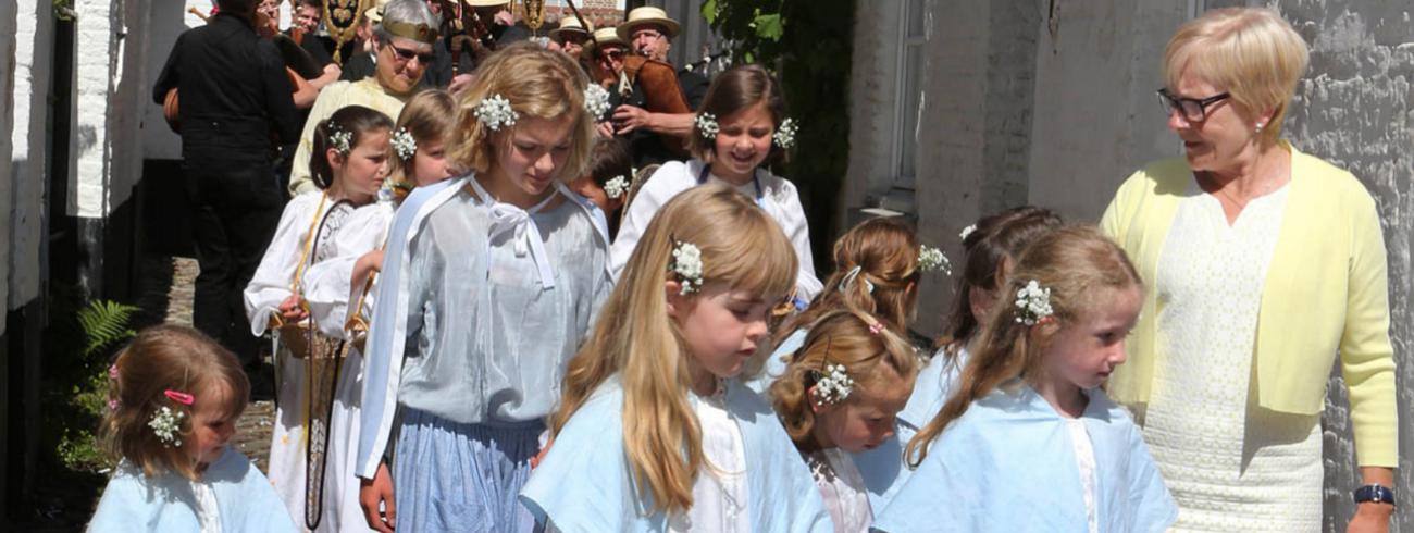 Mariale Kinderprocessie Begijnhof 