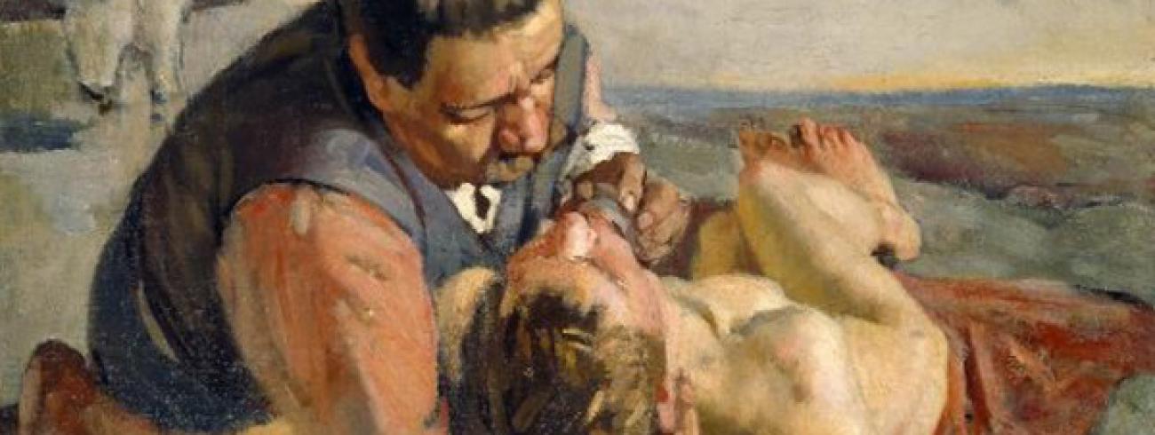 De barmhartige Samaritaan, Ferdinand Hodler (1853-1918) © Kunsthaus Zürich